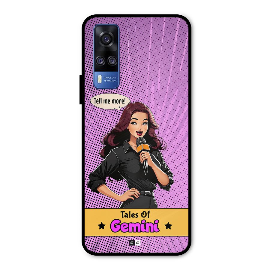 Tales Of Gemini Metal Back Case for Vivo Y31