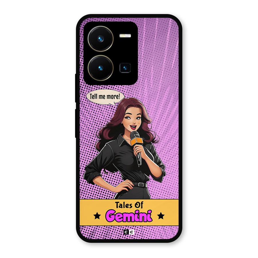Tales Of Gemini Metal Back Case for Vivo Y35