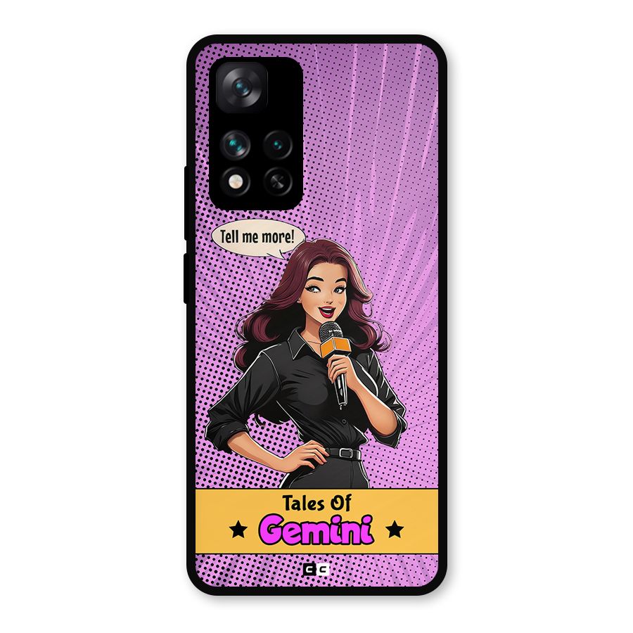 Tales Of Gemini Metal Back Case for Xiaomi 11i Hypercharge 5G