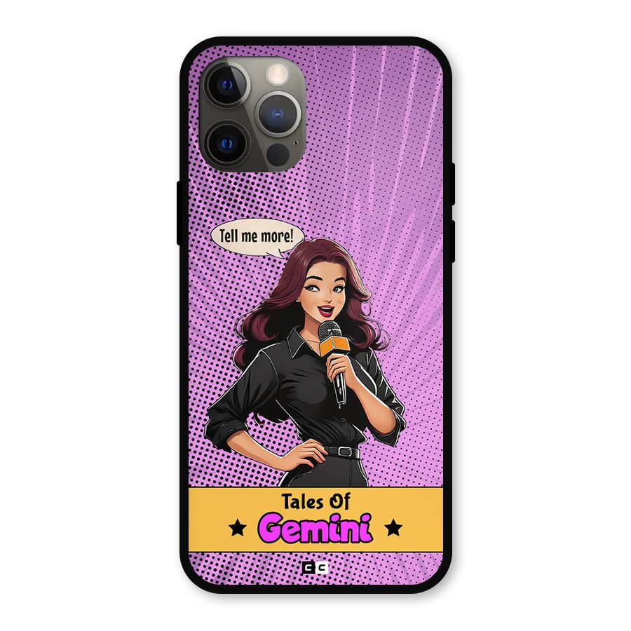 Tales Of Gemini Metal Back Case for iPhone 12 Pro