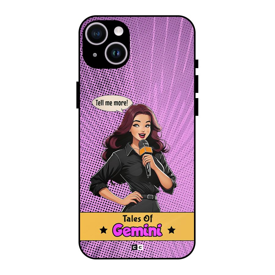 Tales Of Gemini Metal Back Case for iPhone 14 Plus