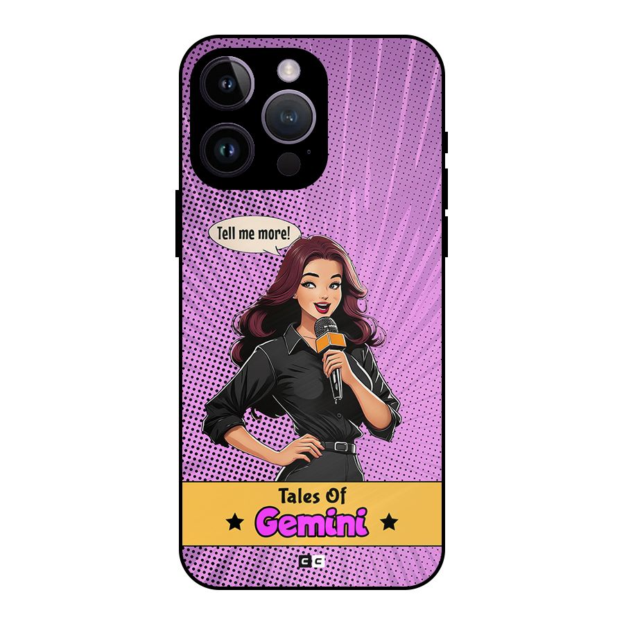 Tales Of Gemini Metal Back Case for iPhone 14 Pro Max