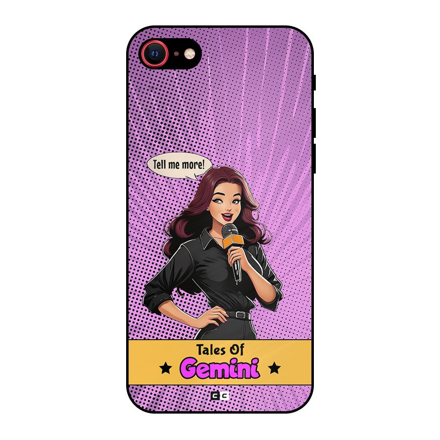 Tales Of Gemini Metal Back Case for iPhone SE 2020