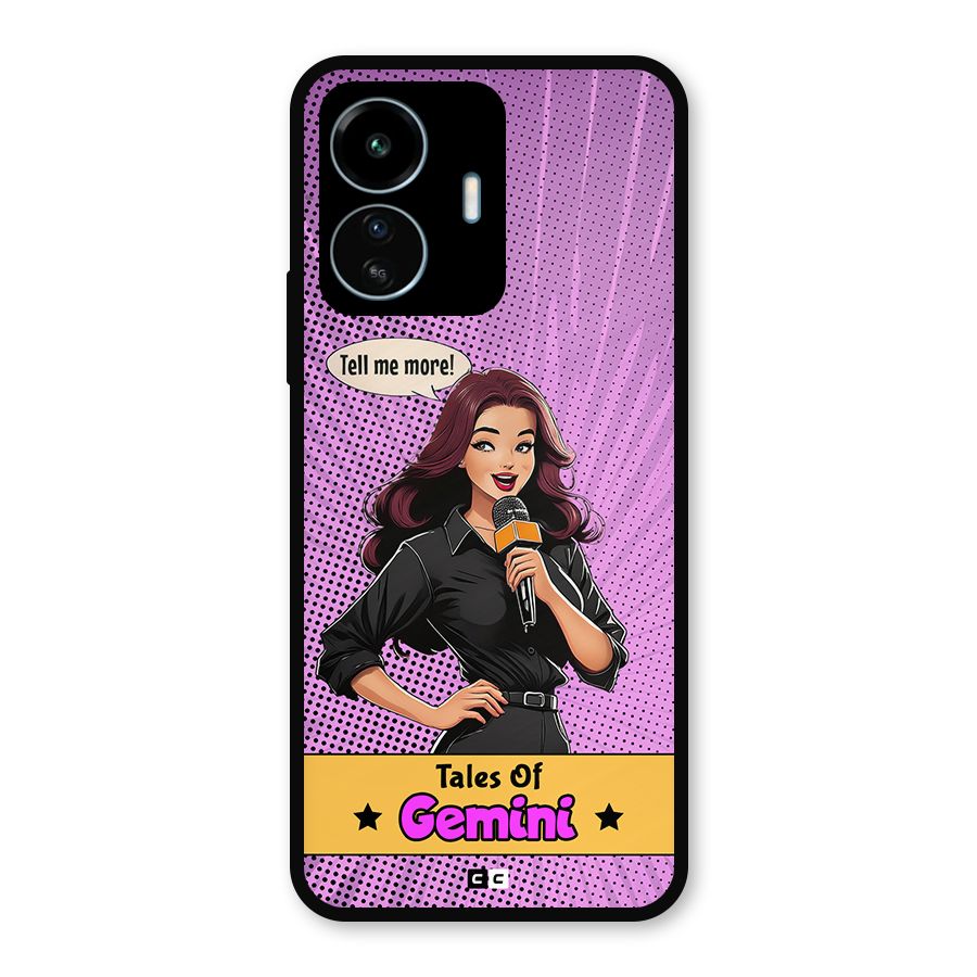 Tales Of Gemini Metal Back Case for vivo iQOO Z6 Lite 5G