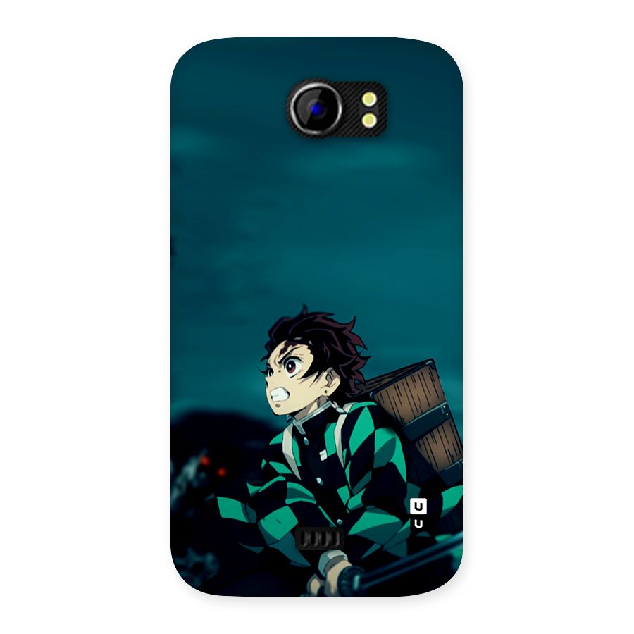 Tanjiro demon slayer Back Case for Canvas 2 A110