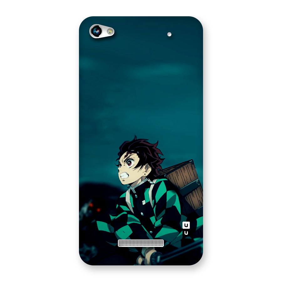 Tanjiro demon slayer Back Case for Canvas Hue 2 A316