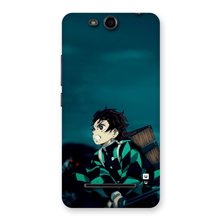 Tanjiro demon slayer Back Case for Canvas Juice 3 Q392