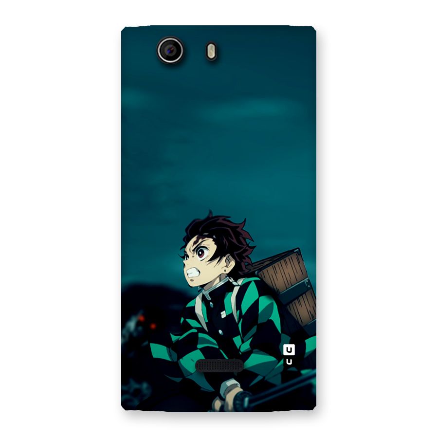 Tanjiro demon slayer Back Case for Canvas Nitro 2 E311