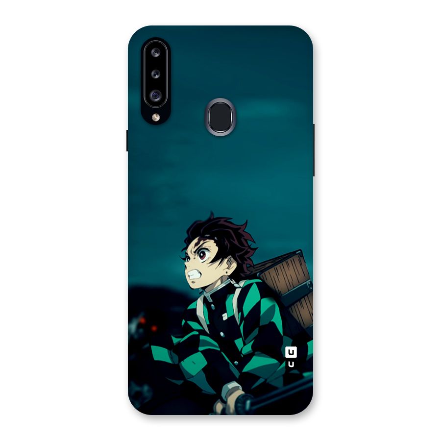 Tanjiro demon slayer Back Case for Galaxy A20s