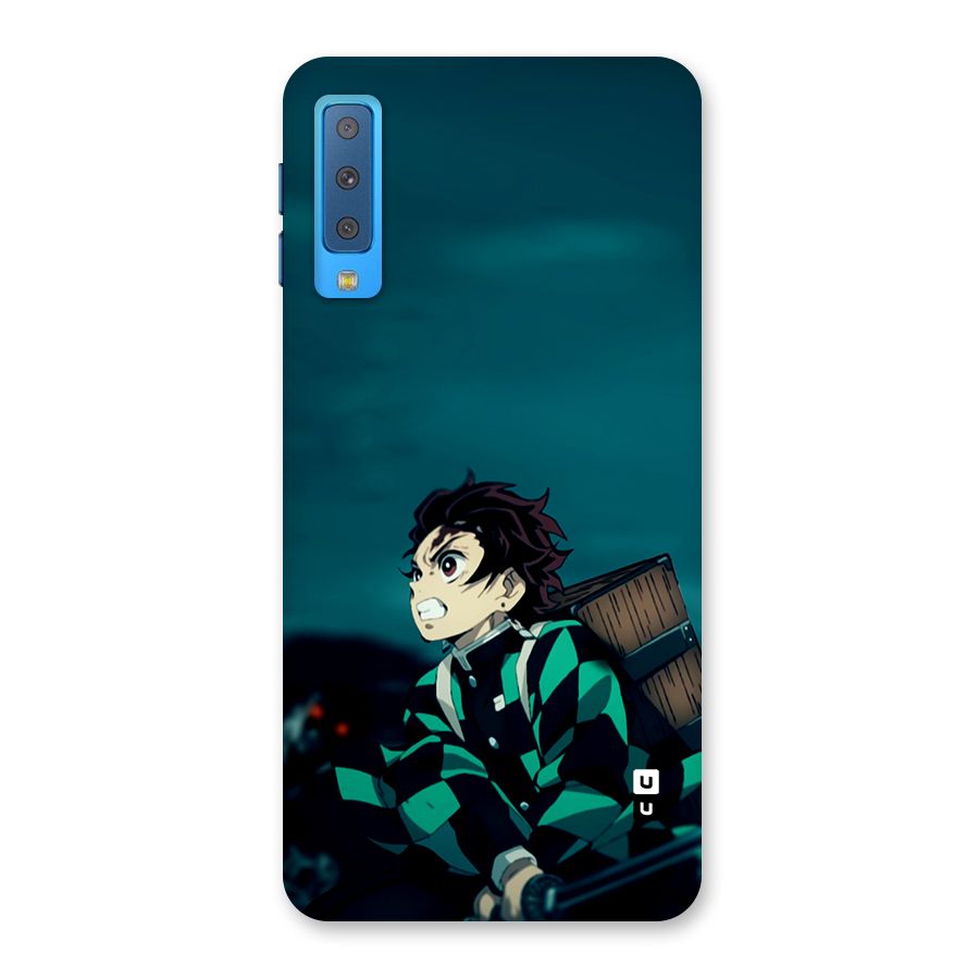 Tanjiro demon slayer Back Case for Galaxy A7 (2018)