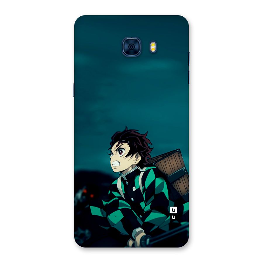 Tanjiro demon slayer Back Case for Galaxy C7 Pro