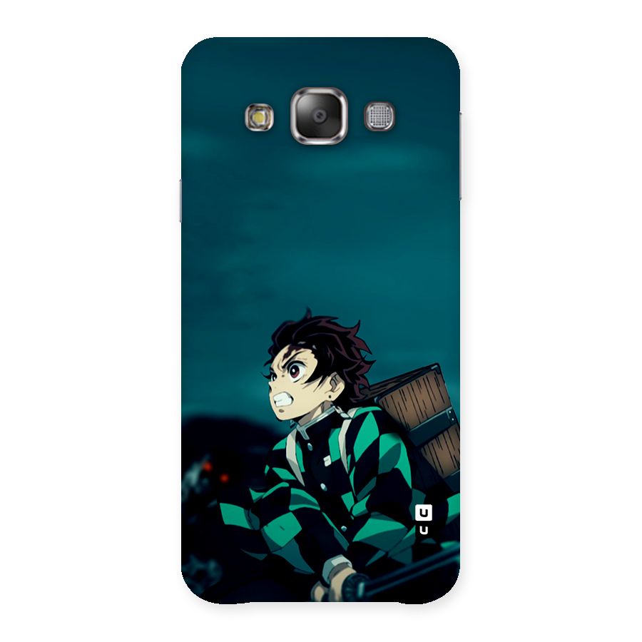 Tanjiro demon slayer Back Case for Galaxy E7