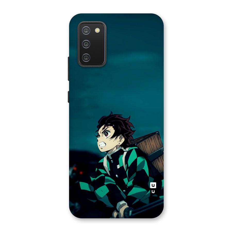Tanjiro demon slayer Back Case for Galaxy F02s