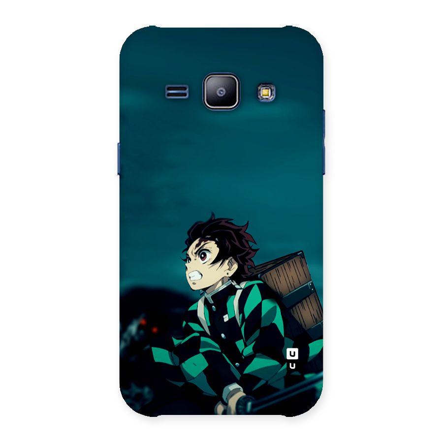 Tanjiro demon slayer Back Case for Galaxy J1