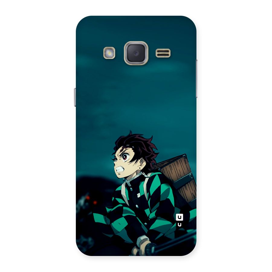 Tanjiro demon slayer Back Case for Galaxy J2