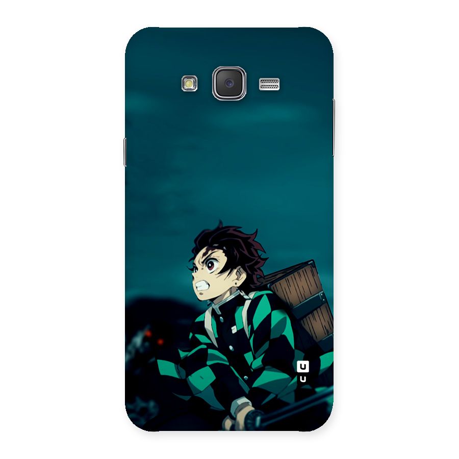 Tanjiro demon slayer Back Case for Galaxy J7