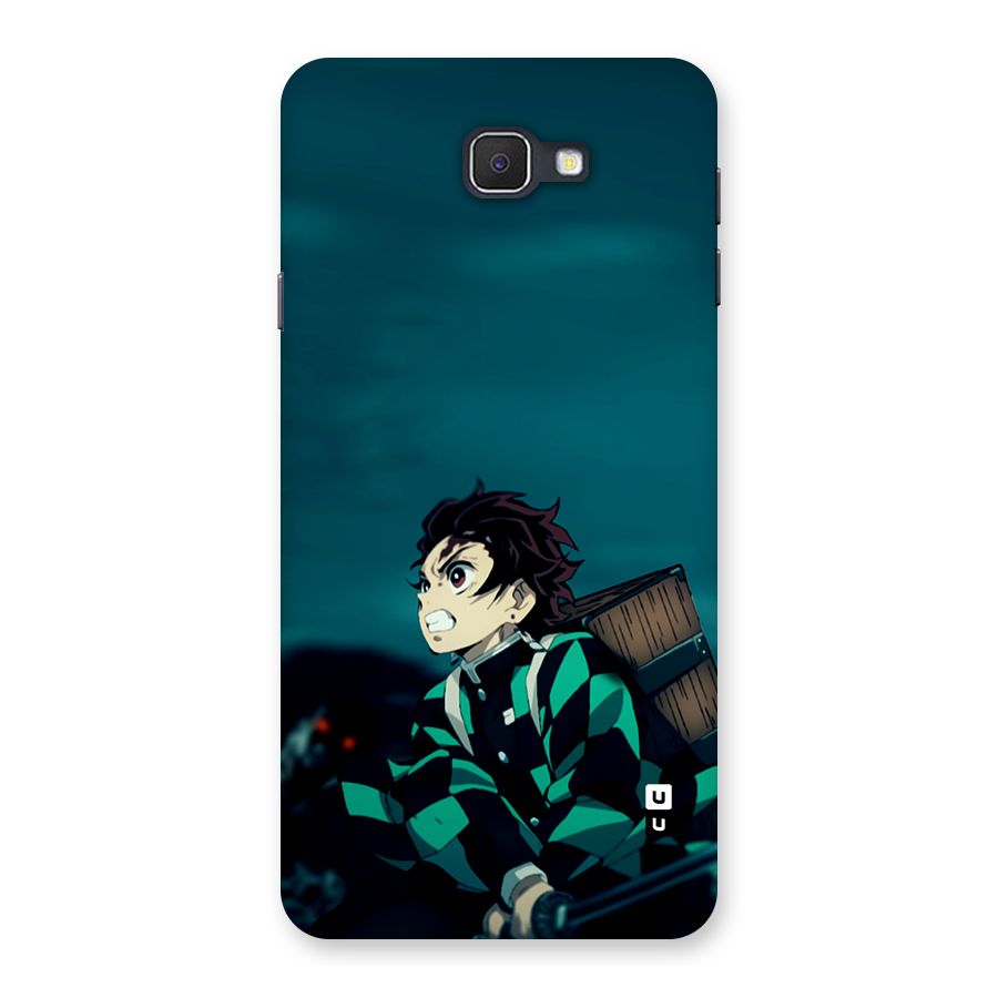 Tanjiro demon slayer Back Case for Galaxy J7 Prime