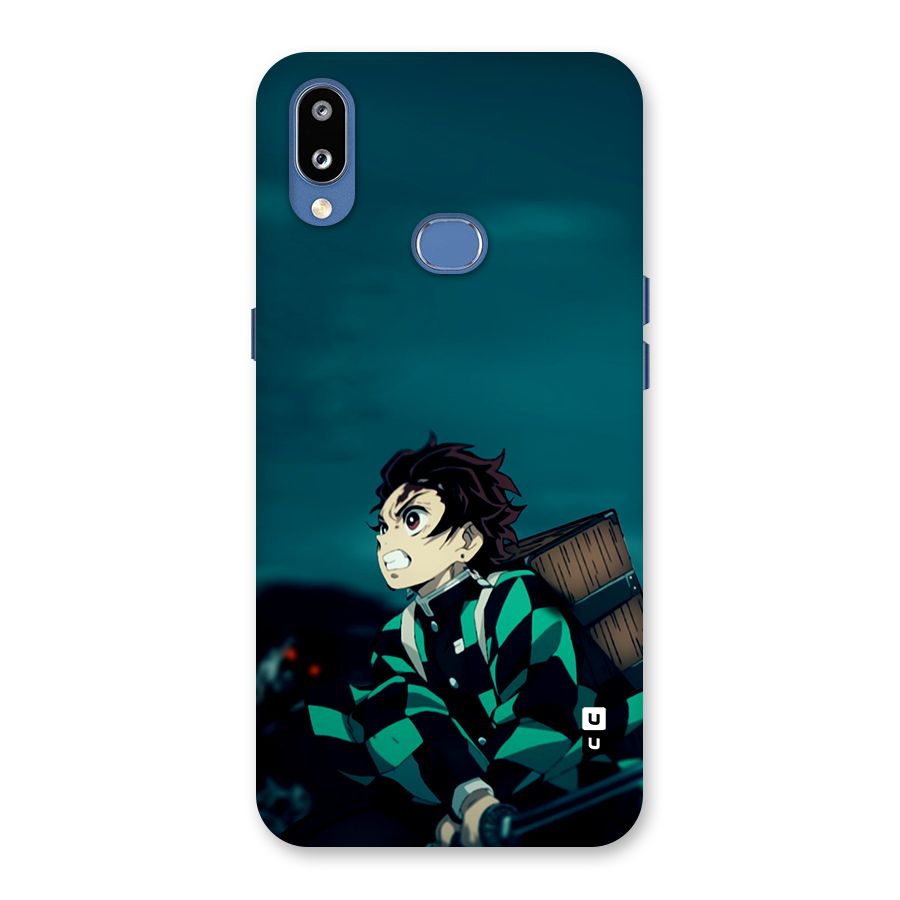 Tanjiro demon slayer Back Case for Galaxy M01s