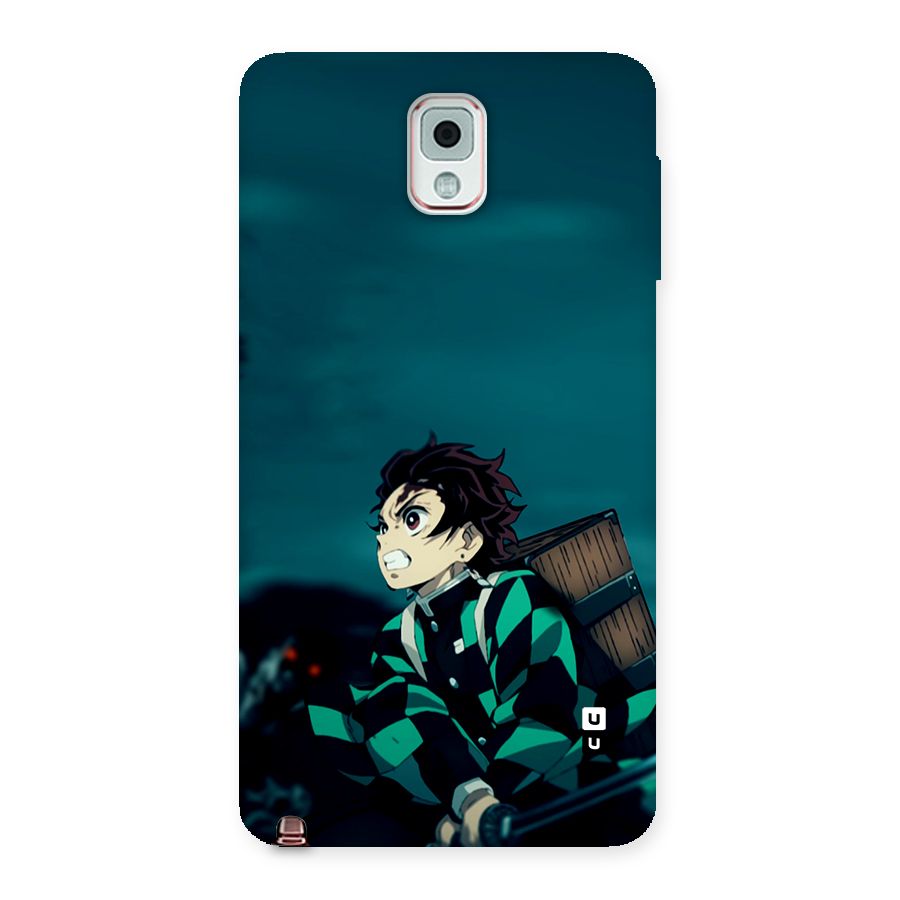 Tanjiro demon slayer Back Case for Galaxy Note 3