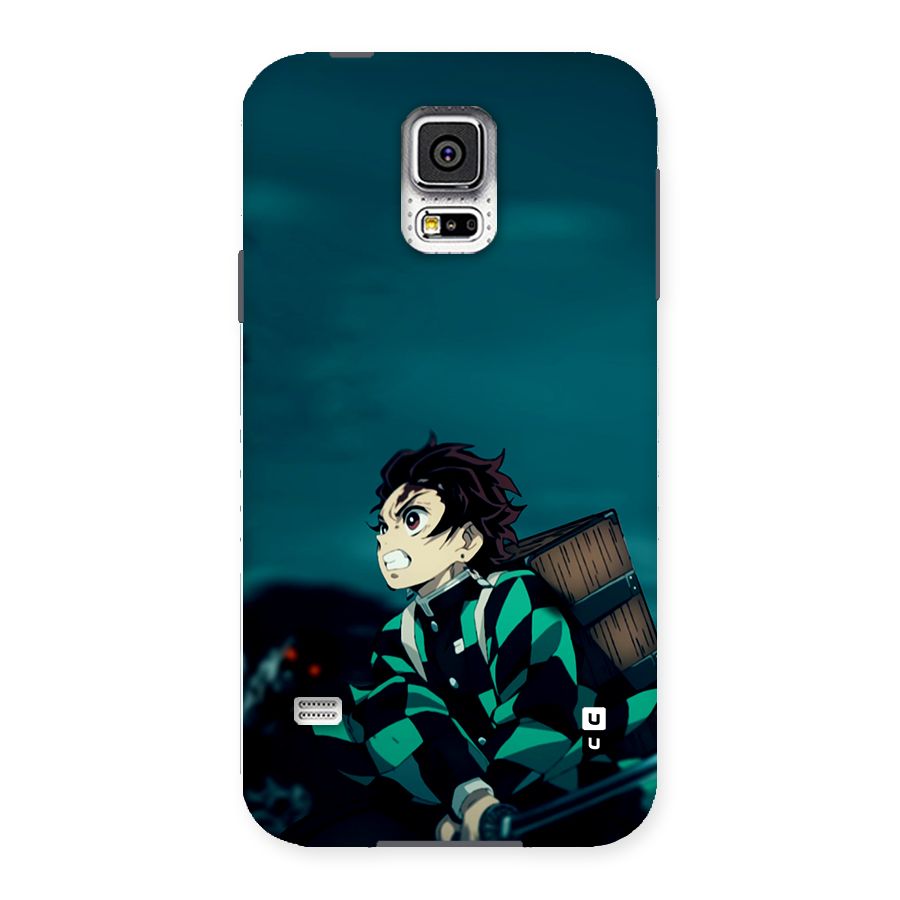 Tanjiro demon slayer Back Case for Galaxy S5