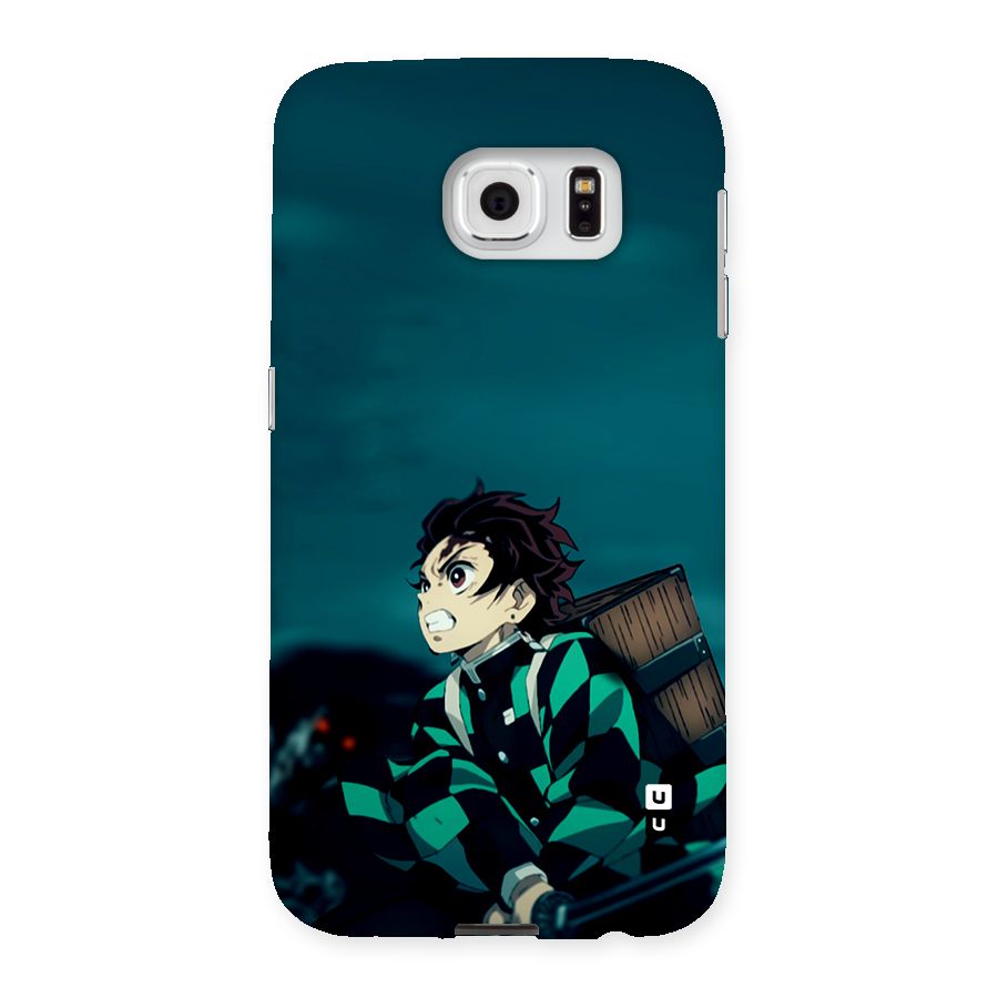 Tanjiro demon slayer Back Case for Galaxy S6