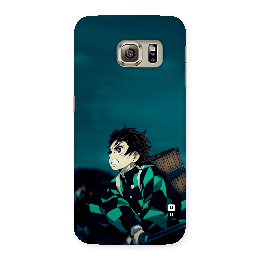 Tanjiro demon slayer Back Case for Galaxy S6 edge
