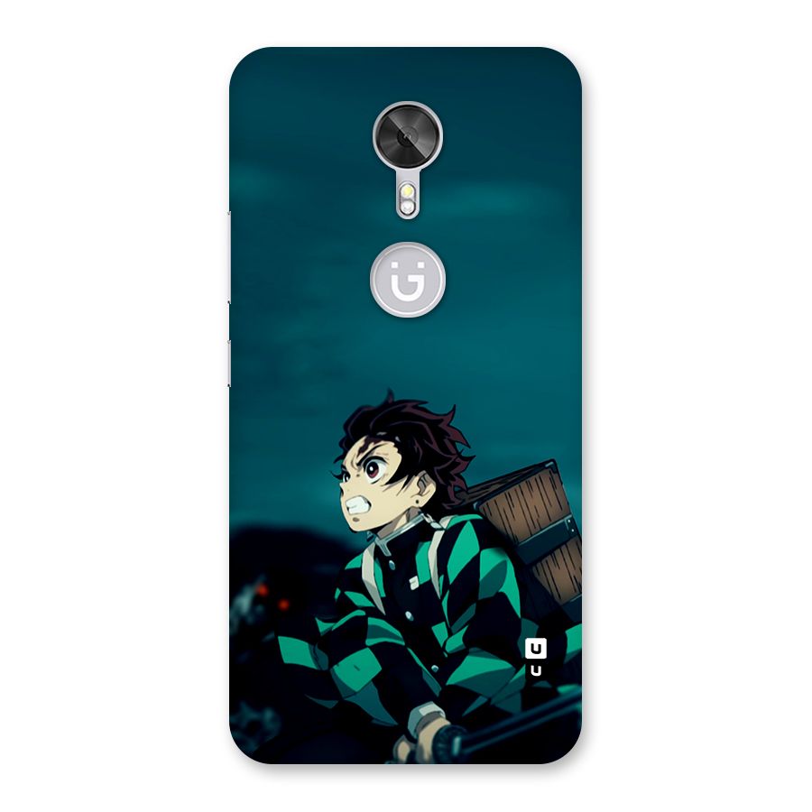 Tanjiro demon slayer Back Case for Gionee A1