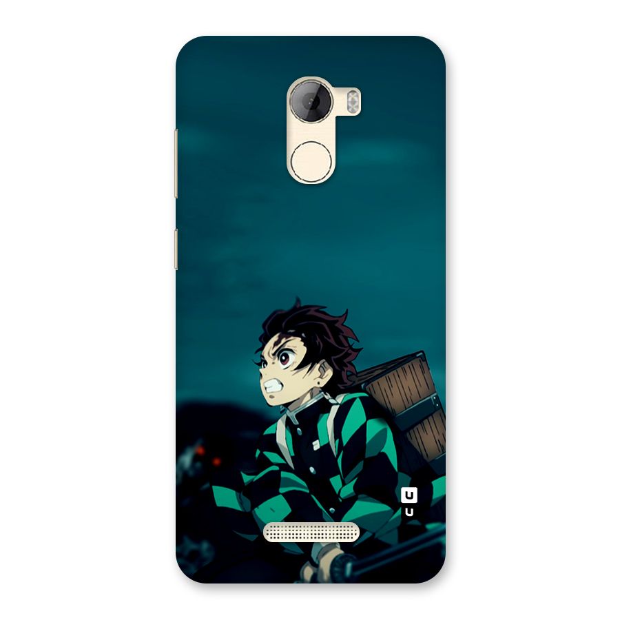 Tanjiro demon slayer Back Case for Gionee A1 LIte