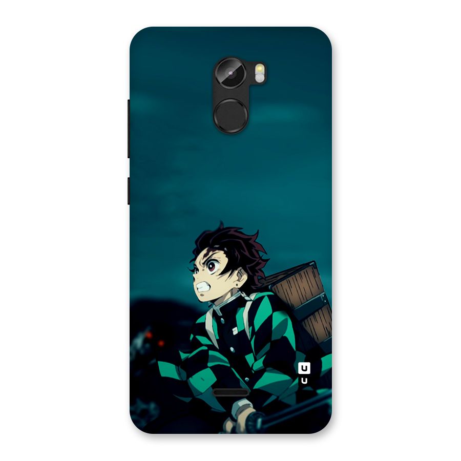 Tanjiro demon slayer Back Case for Gionee X1