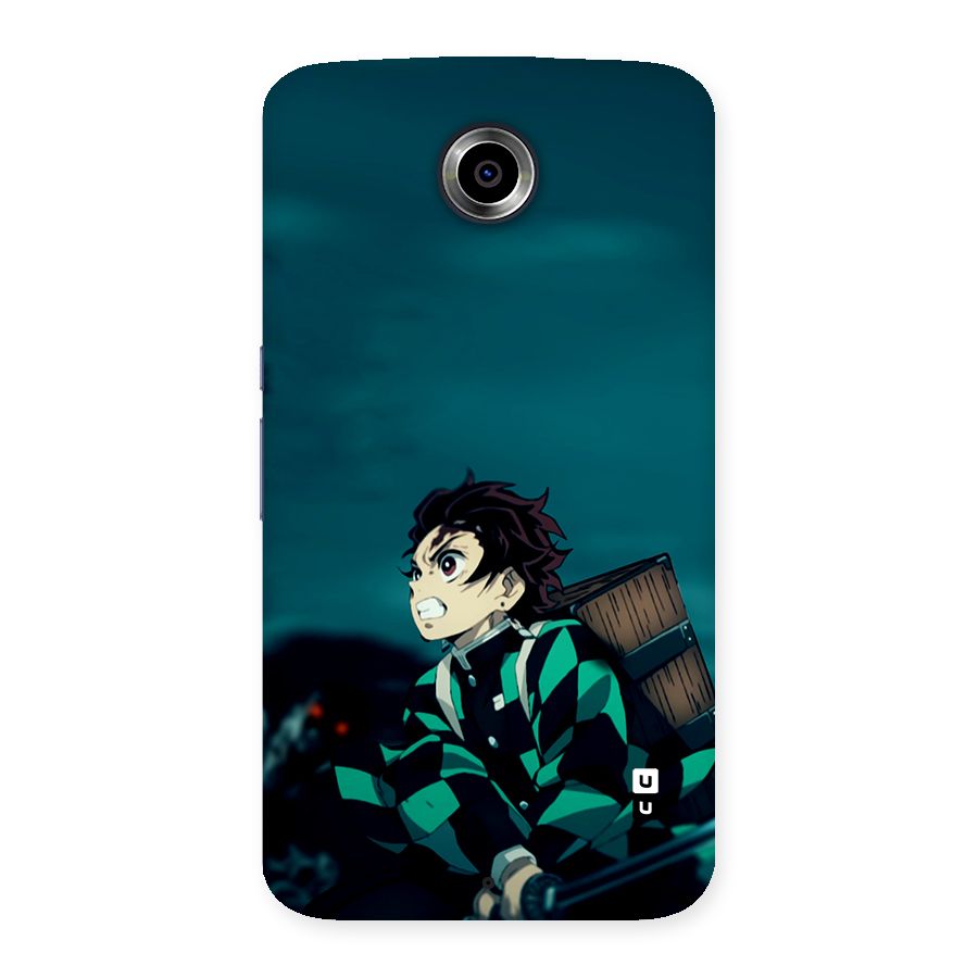 Tanjiro demon slayer Back Case for Google Nexus 6