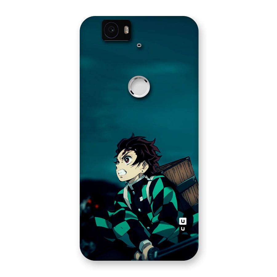 Tanjiro demon slayer Back Case for Google Nexus 6P