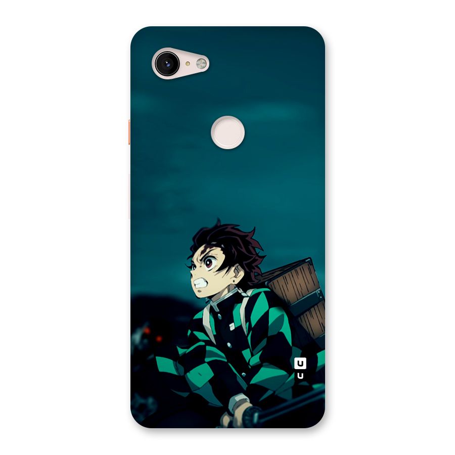 Tanjiro demon slayer Back Case for Google Pixel 3 XL