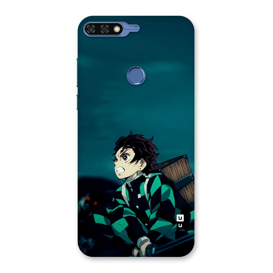 Tanjiro demon slayer Back Case for Honor 7C