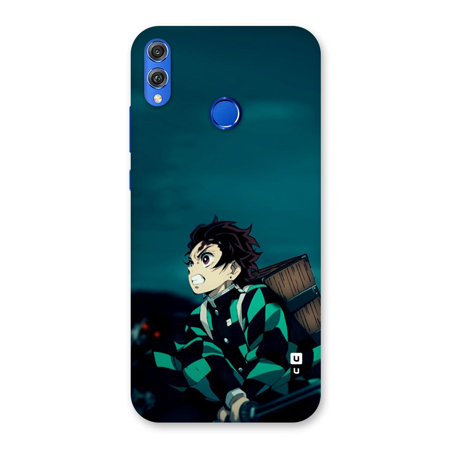 Tanjiro demon slayer Back Case for Honor 8X