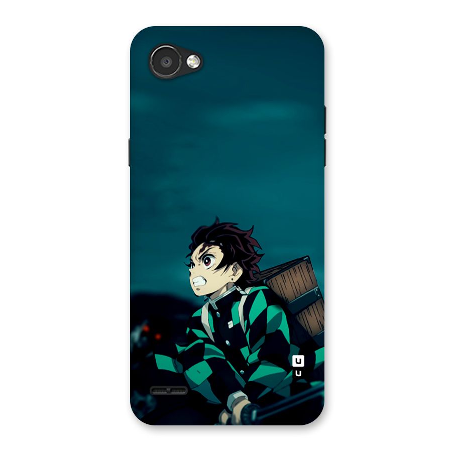 Tanjiro demon slayer Back Case for LG Q6
