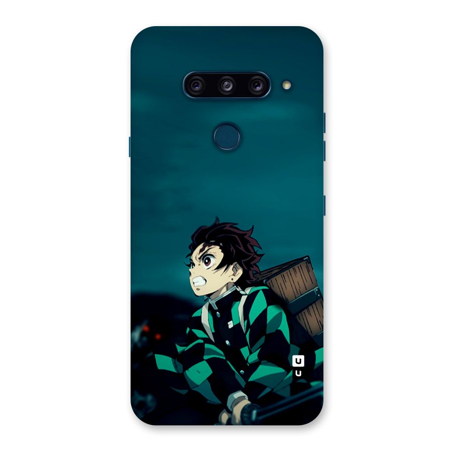 Tanjiro demon slayer Back Case for LG  V40 ThinQ