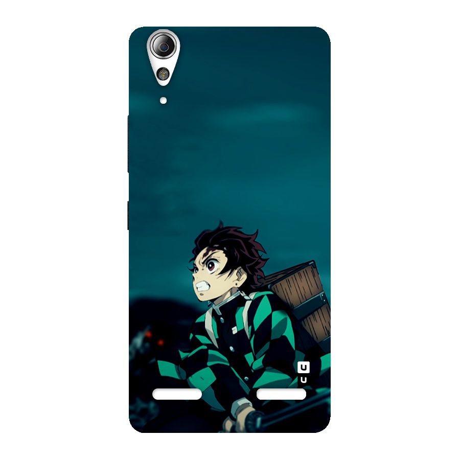 Tanjiro demon slayer Back Case for Lenovo A6000