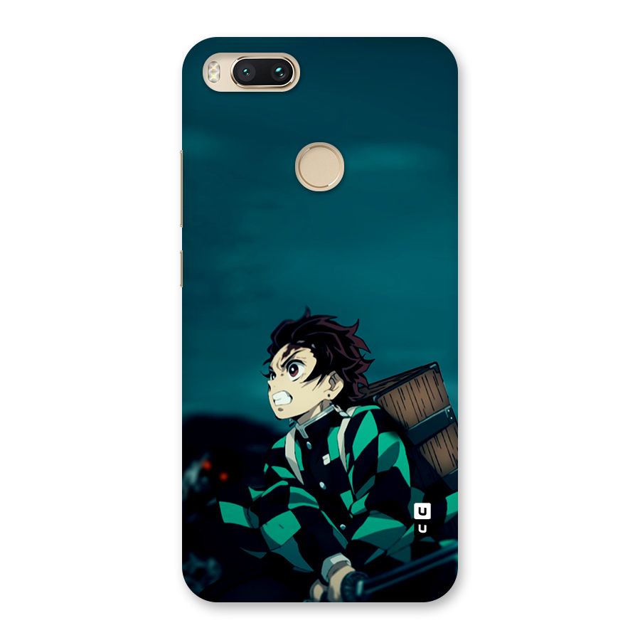 Tanjiro demon slayer Back Case for Mi A1