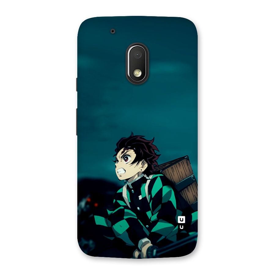 Tanjiro demon slayer Back Case for Moto G4 Play