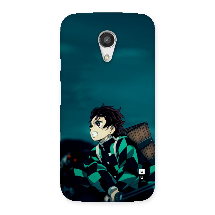 Tanjiro demon slayer Back Case for Moto G 2nd Gen