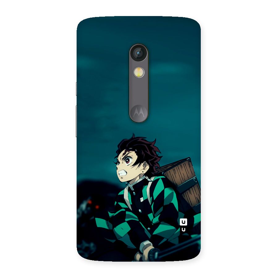 Tanjiro demon slayer Back Case for Moto X Play