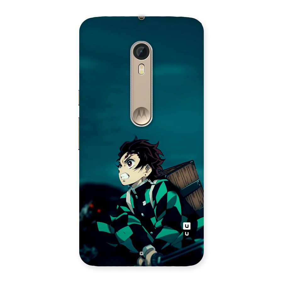 Tanjiro demon slayer Back Case for Moto X Style