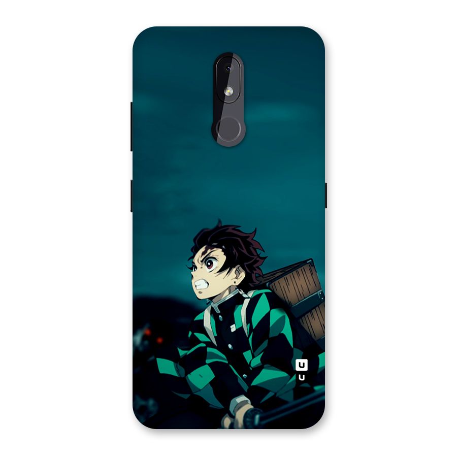 Tanjiro demon slayer Back Case for Nokia 3.2