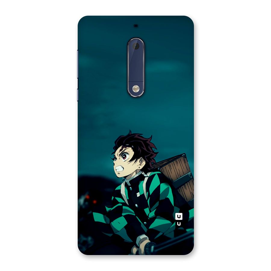 Tanjiro demon slayer Back Case for Nokia 5