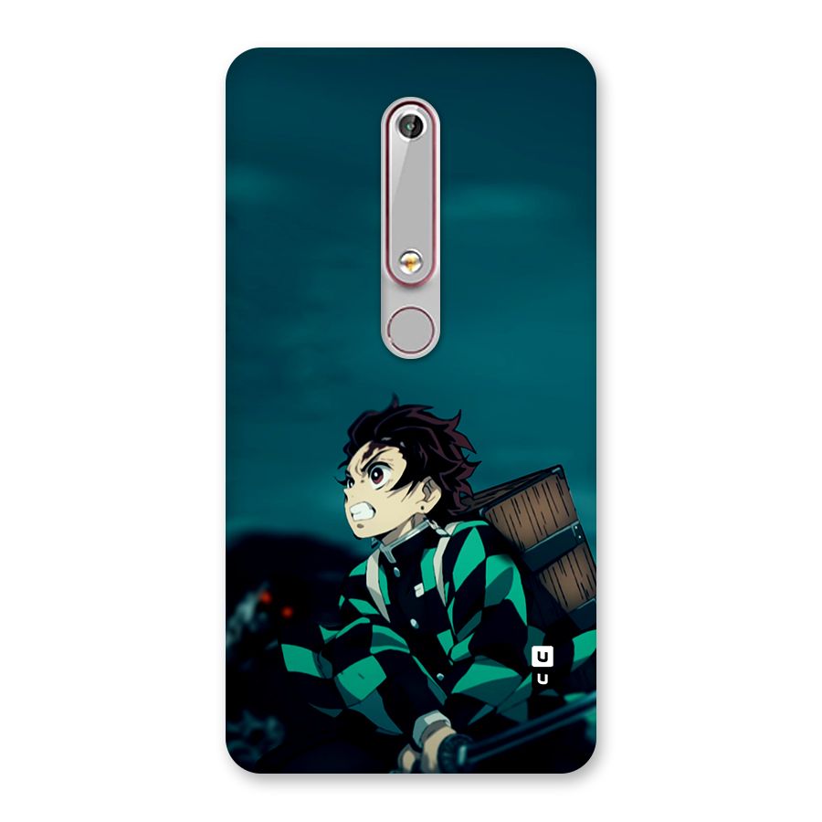 Tanjiro demon slayer Back Case for Nokia 6.1