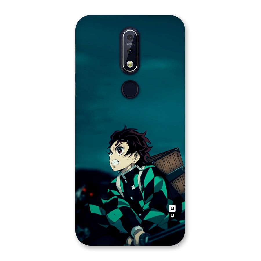 Tanjiro demon slayer Back Case for Nokia 7.1