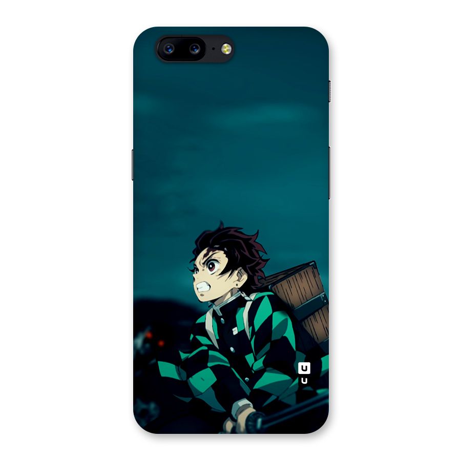 Tanjiro demon slayer Back Case for OnePlus 5