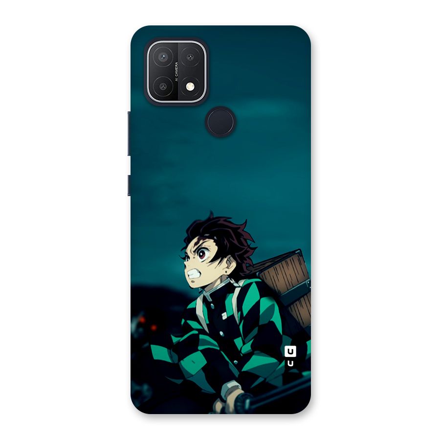 Tanjiro demon slayer Back Case for Oppo A15