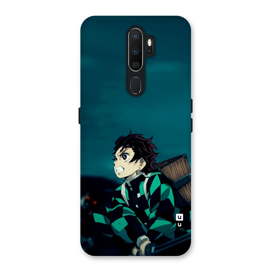 Tanjiro demon slayer Back Case for Oppo A5 (2020)