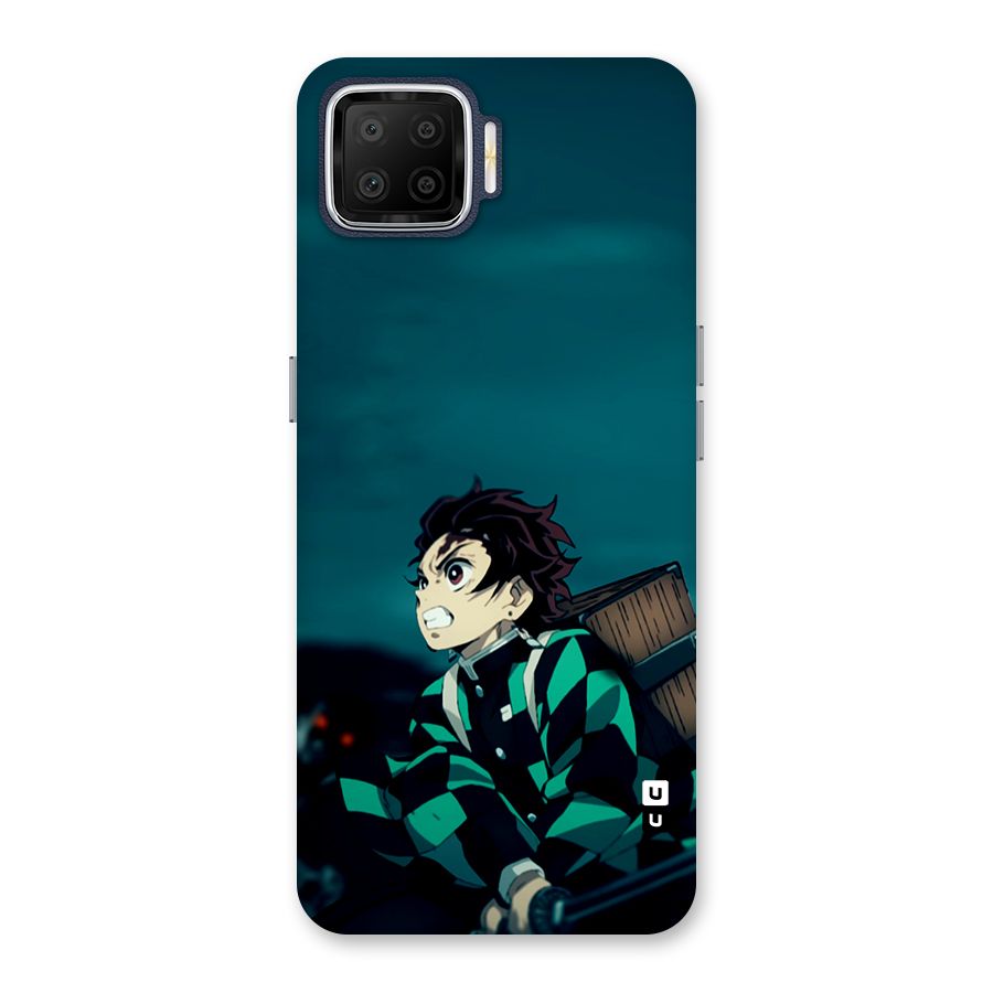 Tanjiro demon slayer Back Case for Oppo F17